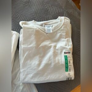 White Jerzees T-Shirt Youth XL